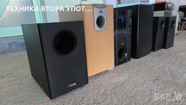 активни субуфери JBL, Bose, Canton, снимка 2 - Аудиосистеми - 55068450