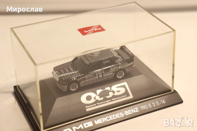 HERPA H0 1/87 MERCEDES BENZ 190 E AMG МОДЕЛ КОЛИЧКА, снимка 6 - Колекции - 54617597