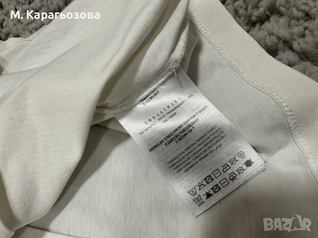 Moncler - оригинална мъжка тениска, Размер S, снимка 5 - Тениски - 55225877