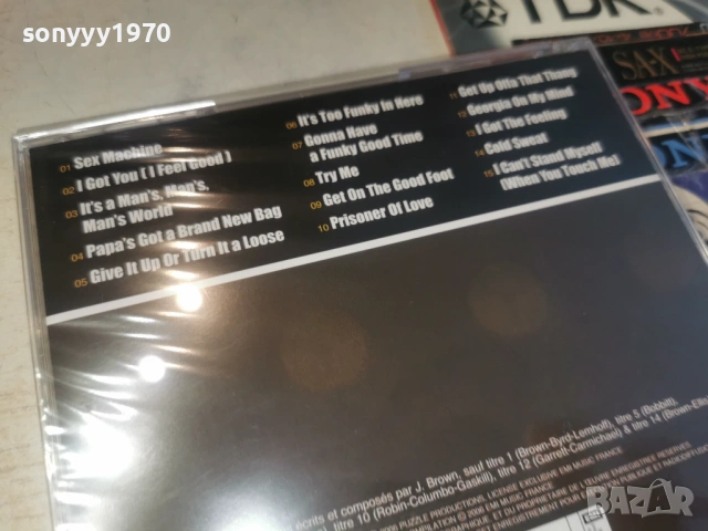 JAMES BROWN CD 0904261940H2E6R, снимка 8 - CD дискове - 54150541