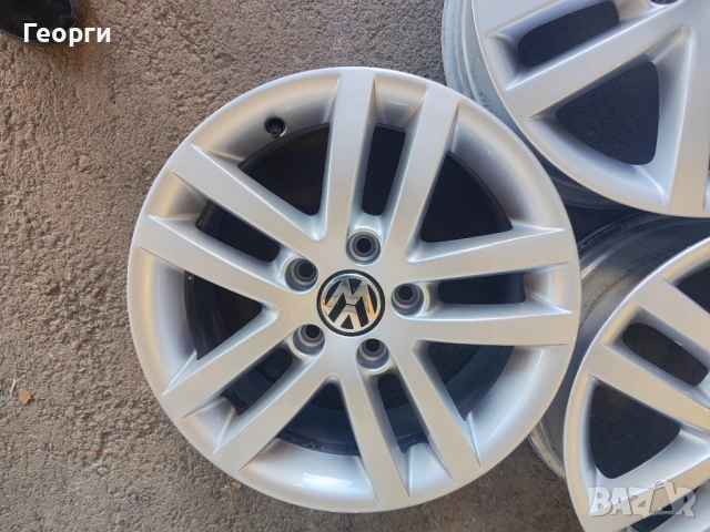 4бр.алуминиева джанта 16цола за VW 5x112, снимка 3 - Гуми и джанти - 54463356