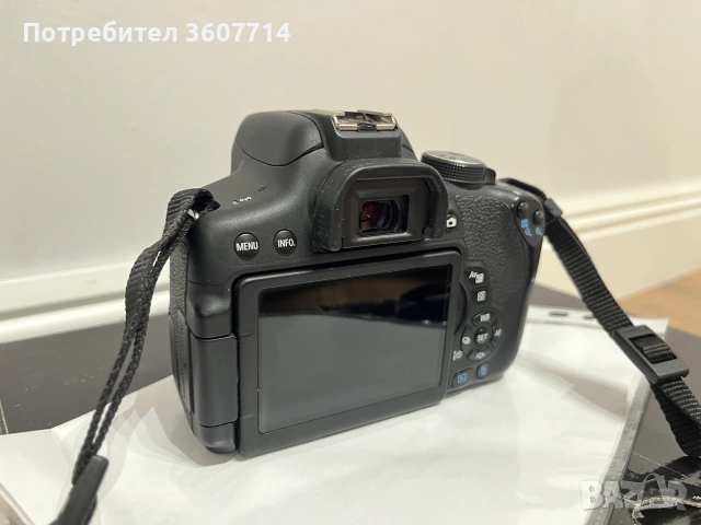 Canon EOS 750D - Топ състояние, снимка 5 - Фотоапарати - 55253640