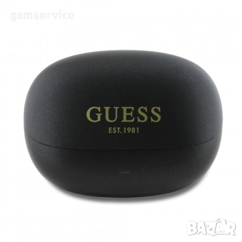 	БЕЗЖИЧНИ СЛУШАЛКИ Bluetooth GUESS TWS SCRIPT BLACK, снимка 4 - Безжични слушалки - 54595920