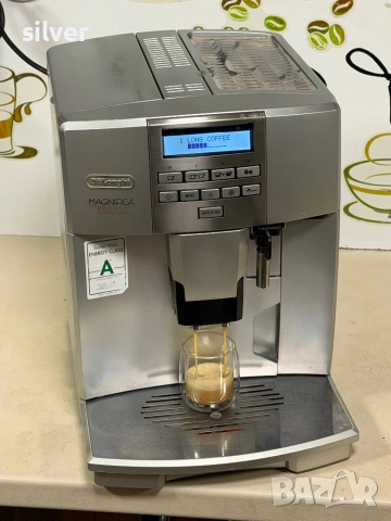 Кафемашина кафе автомат delonghi magnifica PRONTO с гаранция, снимка 2 - Кафемашини - 54242353