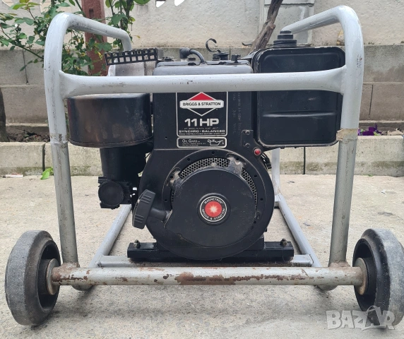 Професионален Немски Генератор Bosch G 6000 Монофазен и Трифазен, снимка 5 - Генератори - 54496053