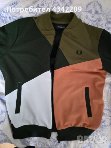Fred Perry Track Jacket Panel design