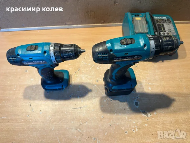2 броя винтоверти "Makita BDF 343 14.4V"+зарядно, снимка 7 - Винтоверти - 55381155