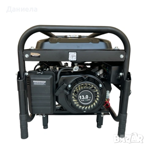 Мощен бензинов генератор 7.5 kW (13 к.с.) с дистанционно управление и колела, снимка 5 - Генератори - 54373642