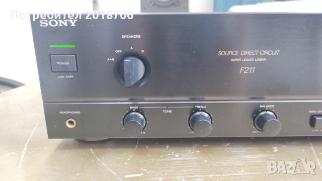 Sony TA-F211, снимка 2 - Ресийвъри, усилватели, смесителни пултове - 54572954