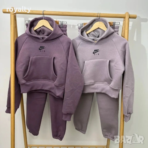 Nike Нов Ватиран Дамски Комплект Найк Различни Цветове 
