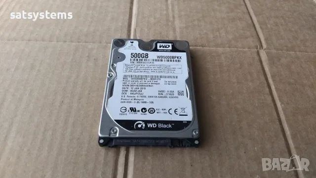 Хард диск Laptop Western Digital Black WDC WD5000BPKX 500GB SATA 6.0Gb/s