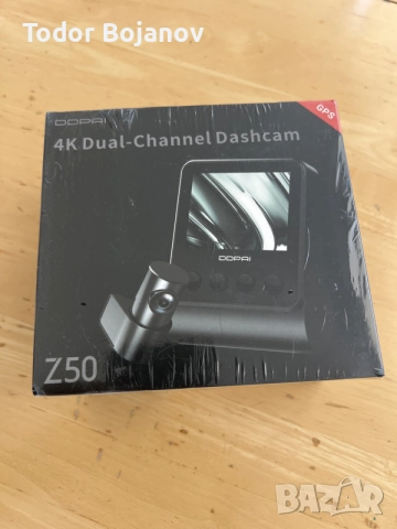 DDPAI Z50 4K двуканална видеорегистраторна камера.