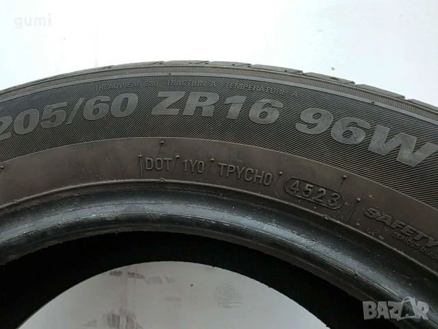 2бр летни гуми 205/60/16 KUMHO L05766 , снимка 4 - Гуми и джанти - 54689864