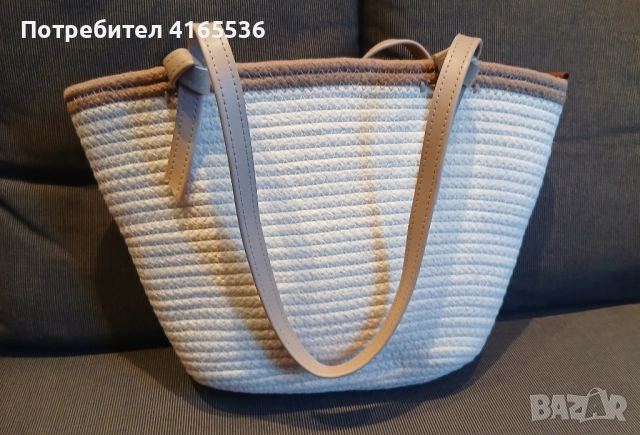 Плетена плажна чанта нова, снимка 7 - Чанти - 54855341