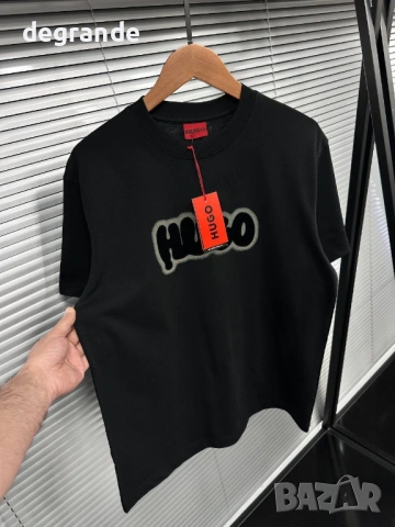 ♣️Мъжка Тениска Hugo Лого Бродерия