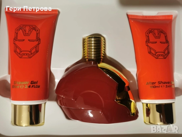  подаръчен козметичен комплект Marvel Avengers Iron Man Gift Set , снимка 2 - Унисекс парфюми - 55064352