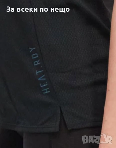 Adidas Дамска Черна Тениска👚Дамска Блуза С Къс В Черен Цвят Адидас Код P2510, снимка 2 - Тениски - 54446611