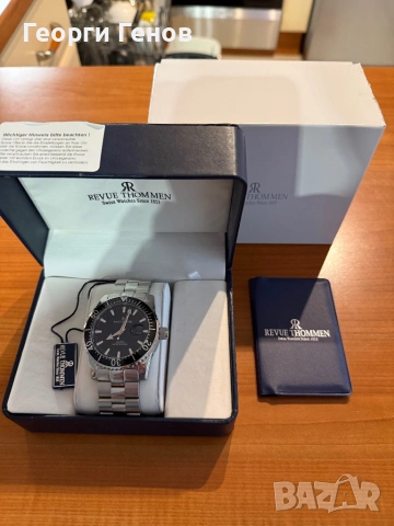 Продавам часовник Revue Thommen, снимка 7 - Мъжки - 54588286