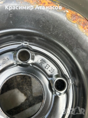 2170602. Резервна гума Тойота аурис.  125/70 R17. Патерица  5x114,3, снимка 7 - Гуми и джанти - 54918372