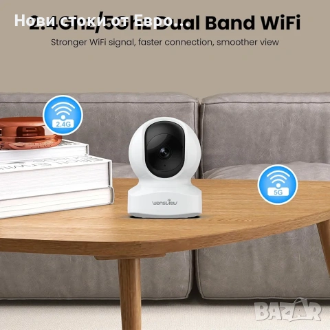 wansview 5MP UHD камера за домашни любимци с приложение за телефон, снимка 3 - Камери - 54095496