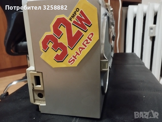 Радио касетофон SHARP GF-575, снимка 15 - Радиокасетофони, транзистори - 54602860