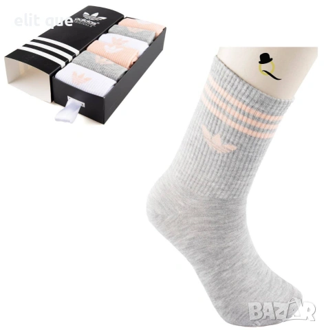 чорапи в кутия nike diesel off Burberry Jordan karl lefenfeld , снимка 6 - Дамски чорапи - 55236720