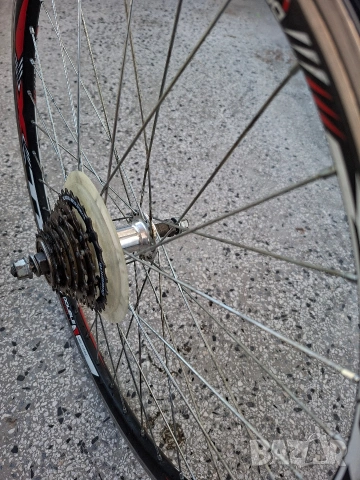 Velotec задна капла за велосипед алуминий 24" касета Shimano MF-TZ20 6 скорости/ главина, снимка 5 - Части за велосипеди - 54976367