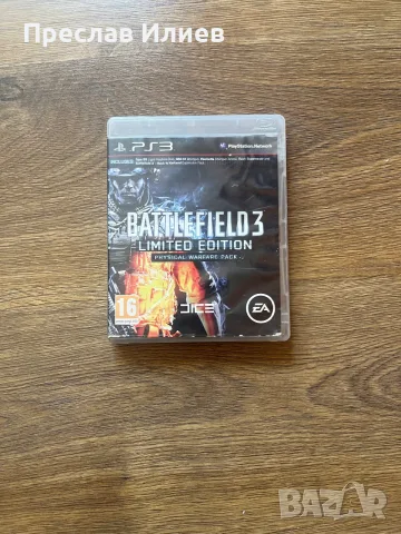 Battlefield 3 за ps3 в отлично състояние 