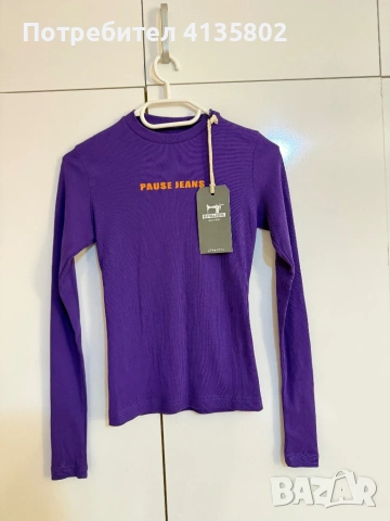 Блуза Pause jeans, снимка 4 - Блузи с дълъг ръкав и пуловери - 54510738