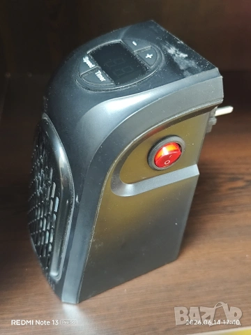 Мини печка духалка Rovus 370W, снимка 4 - Отоплителни печки - 54903643