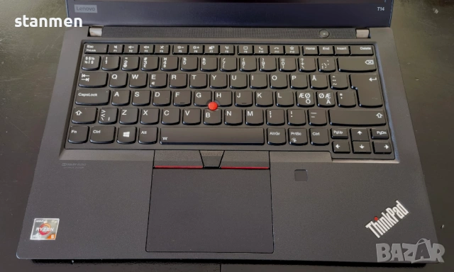 Продавам Гаранционнен Lenovo ThinkPad T14/IPSматFHDсKам/12x2.1ghzThr/16gb/nVme256gb/AmdRadeon/СветКB, снимка 6 - Лаптопи за игри - 54939751