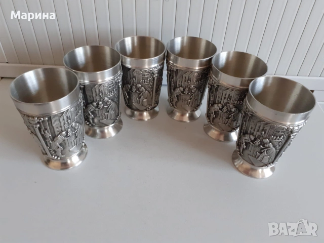 Чаши за вино от калай Antik*Vintage#121