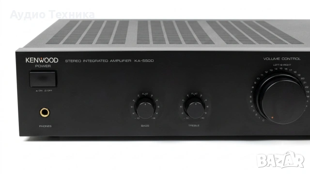 Kenwood KA-550D, снимка 3 - Ресийвъри, усилватели, смесителни пултове - 55245424