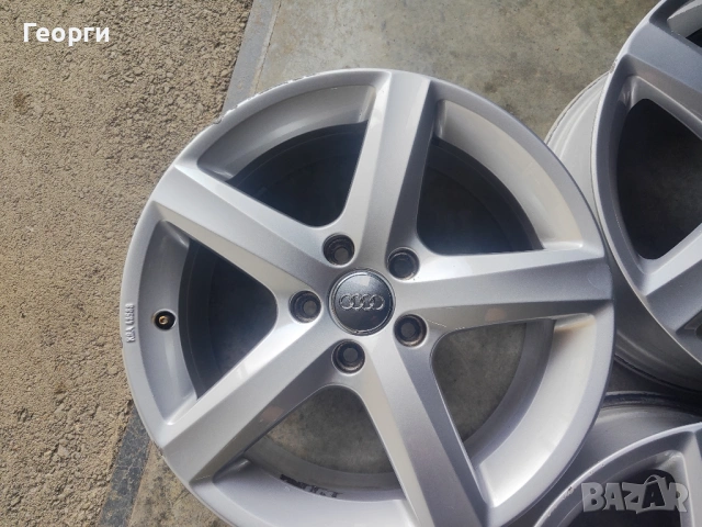 4бр. алуминиева джанта 17цола за Audi 5x112, снимка 5 - Гуми и джанти - 54107523