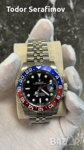 Мъжки часовник Rolex GMT-Master II "Pepsi" Jubilee / Ролекс Пепси, снимка 2 - Мъжки - 55316423