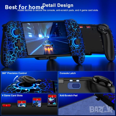 Gammeefy Switch контролер за Nintendo Switch/Switch OLED, снимка 7 - Аксесоари - 54037139