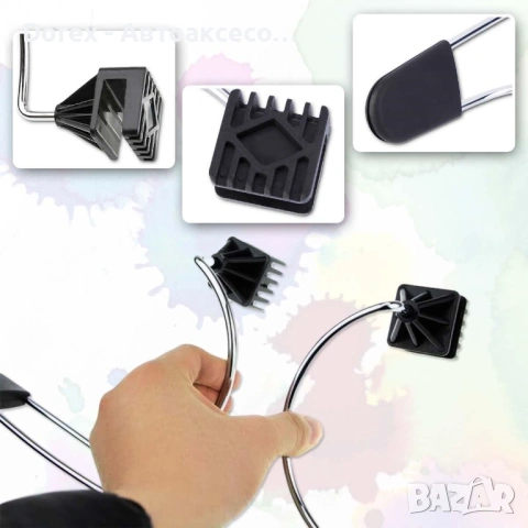 Универсална закачалка за дрехи за автомобил - практична и удобна, снимка 3 - Аксесоари и консумативи - 54078326