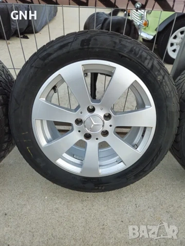 Джанти Mercedes 16 цола , 5х112 , 7j , et43 , 205/55/16 Audi , Vw, снимка 3 - Гуми и джанти - 54575976