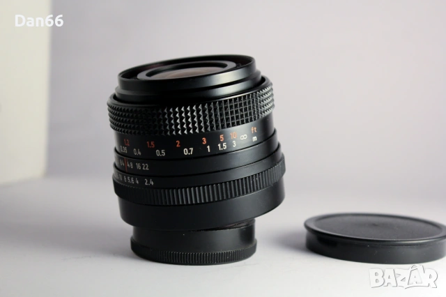 Carl Zeiss Jena Flektogon auto 35mm f/2.4 M42 обектив отличен, снимка 4 - Обективи и филтри - 54699631