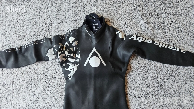 Нов дамски неопрен Aqua Sphere Pursuit V3, Yamamoto 38, M/L, 4/2 мм, снимка 16 - Водни спортове - 55221993