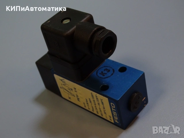 пресостат Festo PEV-1/4 Pressure Switch 1-10Bar, снимка 5 - Резервни части за машини - 54425604