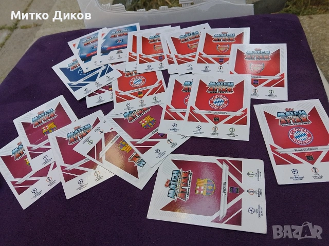 Колекционерски футболни карти Topps Match Attax и Eng.Premier League 54броя нови, снимка 7 - Футбол - 54965091
