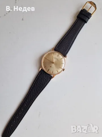 FLICA, 17 jewels, cal. FHF 82, Au 10, Swiss, slim-line, TOP! Буквално нов!, снимка 8 - Мъжки - 55603495