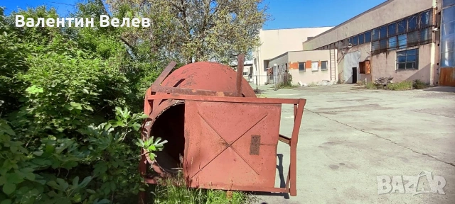 метален бункер 10 кубика, снимка 3 - Други машини и части - 54515091