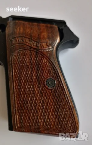 Орехови чирени за пистолет Валтер / Walther PP, PPK/S, снимка 4 - Оборудване и аксесоари за оръжия - 47368725