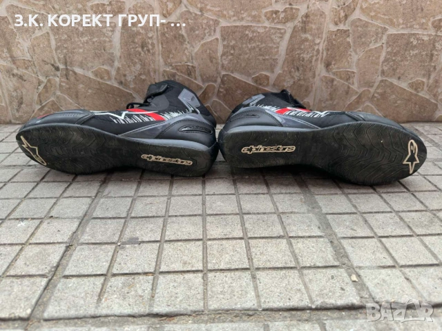 Мото обувки Alpinestars Faster-3 Rideknit- размер 45.5, снимка 8 - Аксесоари и консумативи - 54883343
