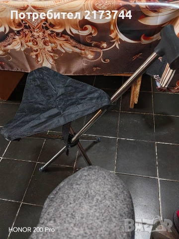 Сгъваем стол бастун, снимка 2 - Градински мебели, декорация  - 54137826