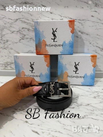 Ysl колан естествена кожа в кутия, снимка 10 - Колани - 54570227