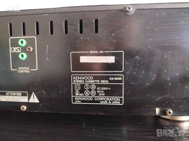 KENWOOD KX-3030, снимка 5 - Декове - 54519205