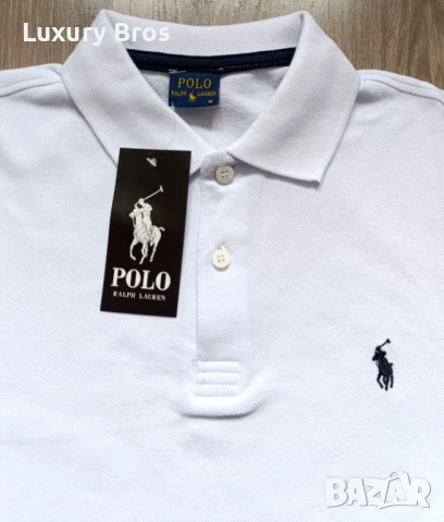 Мъжки тениски с яка Polo Ralph Lauren, снимка 3 - Тениски - 54799559